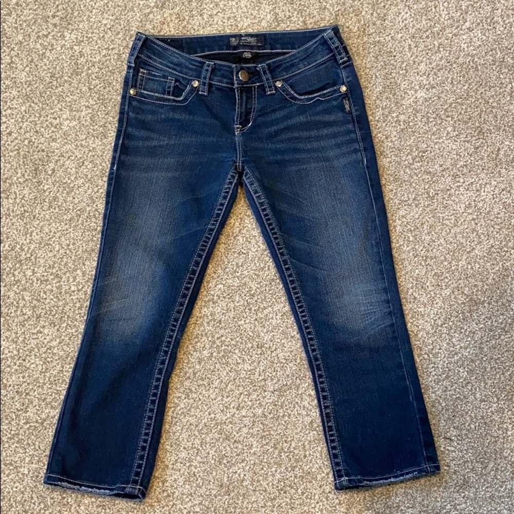 Silver Jeans Aiko Capri